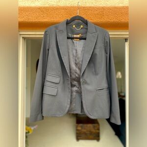 Tory Burch Classic Blazer & Pant Suit Set | Black, Slimming, Size 4